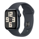Apple Watch SE 2024 40mm Zilver Sportband