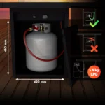 Gas Vuurtafel Voor Buiten | Vierkant - Image 9