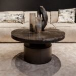 Salontafel Bregt | Laag | Bruin Marmer - Image 4