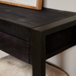 Sidetable Britt | Mangohout | Zwart - Image 4